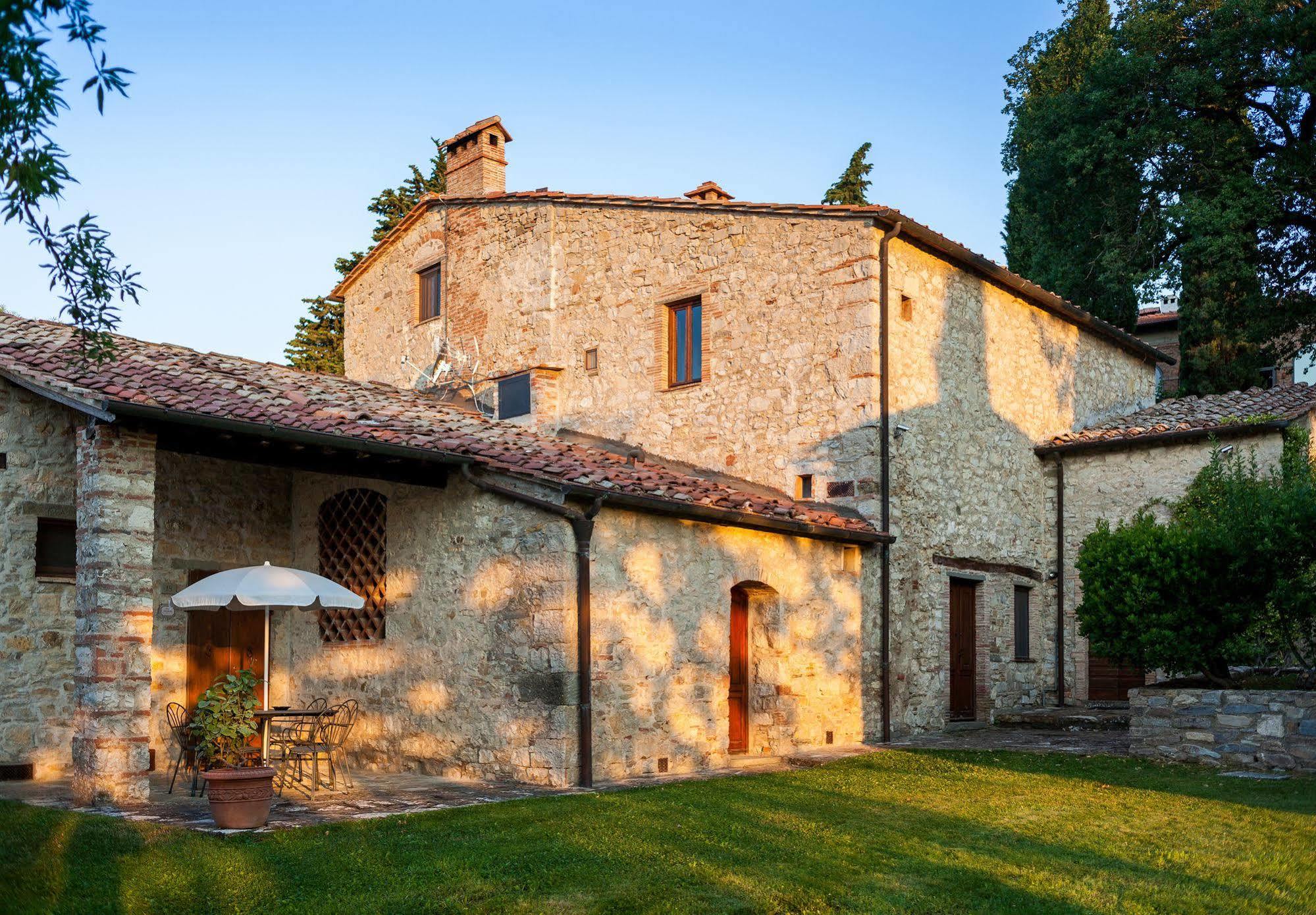 Villa Querceto Di Castellina Castellina in Chianti Exterior foto